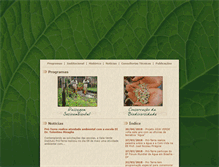 Tablet Screenshot of institutoproterra.org.br